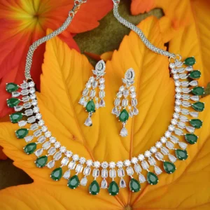 American Diamond Necklace Set -SN-260