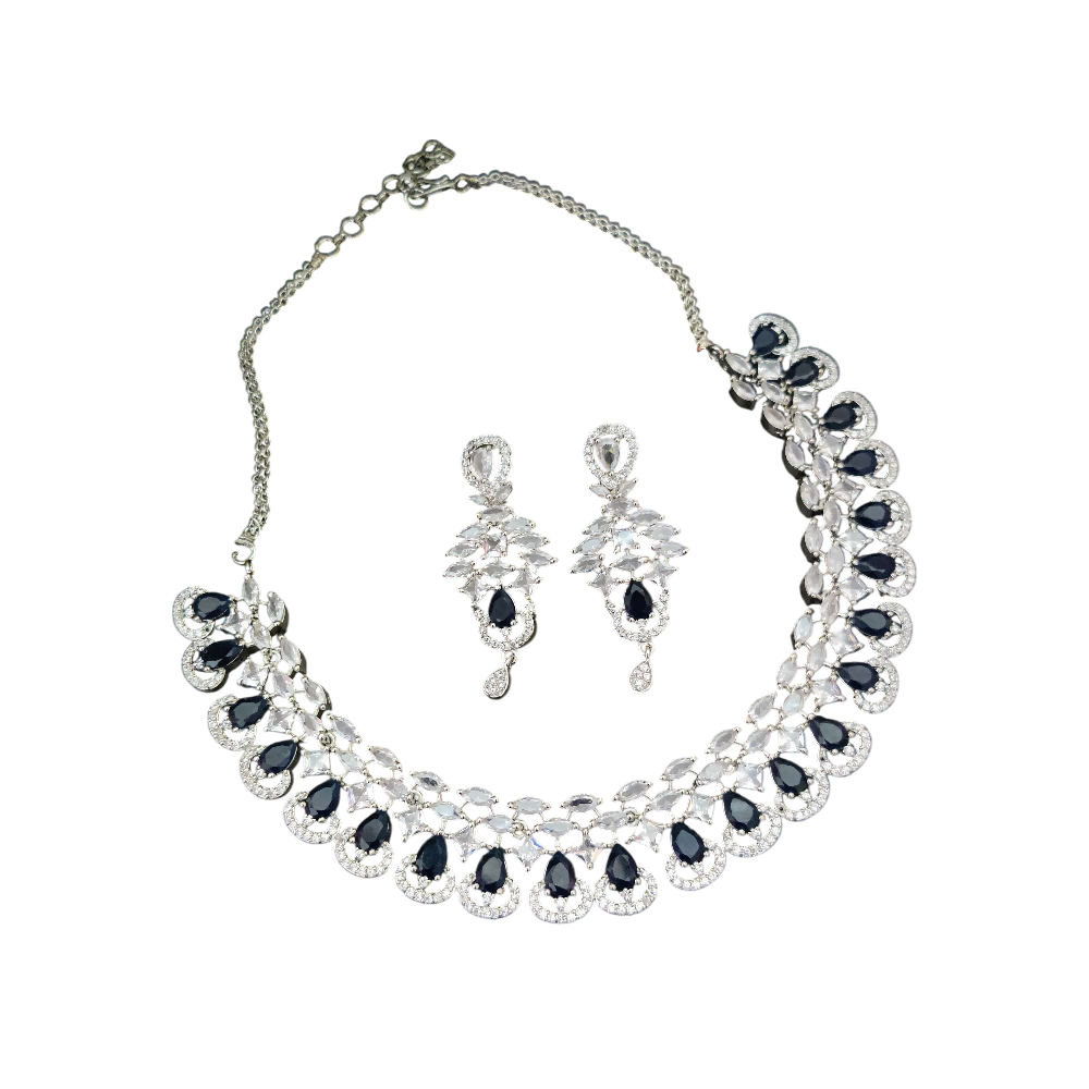 American Diamond Necklace Set SN-250