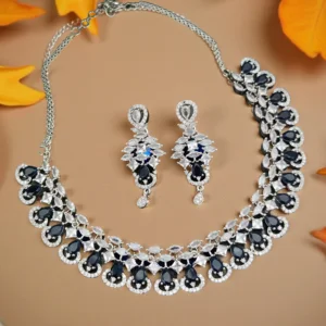 American Diamond Necklace Set -SN-265